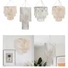 Macrame Lamp Shade Bohemian Lampshade for Dorm Room Bedroom Living Room
