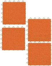 4X Roller Skate Tiles Training Equipment Board Square Practicing Convenient to Use Interlocking Flooring Skating Floor Mat