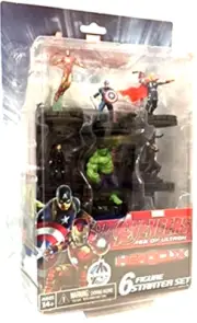 MARVEL HEROCLIX AVENGERS AGE OF ULTRON 6 FIGURE STARTER SET *Factory Sealed*