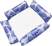 Inflatable Pool Float Chairs,4-Tube Pool Lounger Float Water Hammock | Multi-Purpose Thick PVC Pool Toys with Net Base for Summer, Sea Lake, Swimming Pool