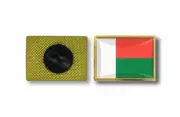 pins pin's flag national badge metal lapel backpack hat button vest madagascar