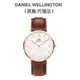 【Daniel Wellington】Classic St Mawes 40mm棕色真皮錶DW手錶DW00100006