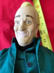 Mr. Wizard doll with labels