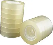 NUOBESTY Pack of 24 Adhesive Tapes Sealing Sticky Tape Rolls BOPP Material for Home Office School