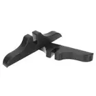 2pcs Lightweight Room Divider Support Screen Partition Holder Screen Panel Stand