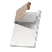 Metal Business Card Holder for Men & Women, Silver/Bronze