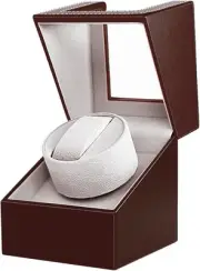 Watch Winder for Automatic Watches Box Japanese Brown