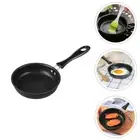 2 Pcs Mini Frying Pan Small Skillet for Eggs Pans Nonstick Child