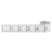 Fish Ruler Sticker 72inch Adhesive Ruler Tape Double Scale Fish