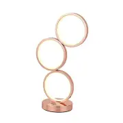 Moress LED Modern Elegant Table Lamp Desk Light - Rose Gold