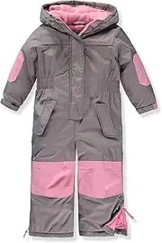 [Pink Platinum] Girls' Snowmobile Snowsuit,