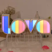 LOVE Shaped LED Neon Light Home Decor