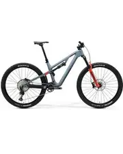 Merida One-Forty 6000 Dual Suspension Mountain Bike Steel Blue/Race Red