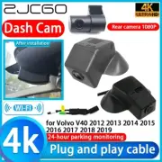 4K Wifi Dash Cam Camera for Volvo V40 2012 2013 2014 2015 2016 2017 2018 2019