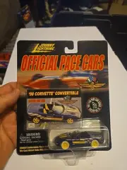 Johnny Lightning 1998 Corvette Convertible Indianapolis WHITE LIGHTNING RARE