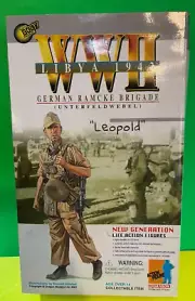 Dragon WWII 1942 Libya German Brigade "LEOPOLD" 12" Figure MIB