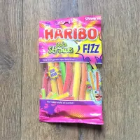 在飛比找露天拍賣優惠-德國製 Haribo Soda straws f!zz Ca