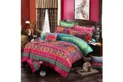 Mandala Love Quilt Doona Duvet Cover Set