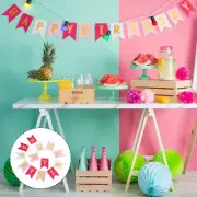 Flags Party Bunting Streamer Banner Birthday Party Decorations