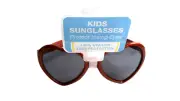 Kids Sunglasses Red Heart Shaped 100% UVA/UVB Lens Protection New