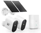 AOSU 2K Solar Security Cameras Wireless Outdoor, 2 Camera for Home NEW