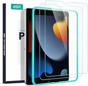 ESR [2 Pack] for iPad 9th Gen Screen Protector 10.2, Screen Protector for iPad 9/8/7(2021,2020,2019)/Air 3 (2019)/Pro 10.5 (2017), Free Installation Frame, Scratch-Resistant, HD Clear, Tempered Glass