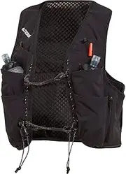 [adidas] Men's Terrex Agravic Speed Vest, Black/Black/White