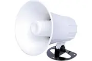 Redback15W 8 Ohm Weather Proof IP54 Plastic PA Horn Speaker White