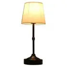 Dimmable Table Lamp Desktop Lamp Touch Control for Restaurant Bar (Black) HOT