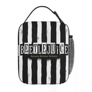 x476 Insulated Lunch Tote Bag Beetlejuice Horror Movie Product Lunch Food Box New Thermal Cooler Bento Box For Picnic kyy476