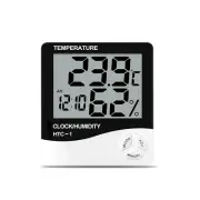 Digital Indoor Thermometer Hygrometer with Large LCD Screen – Temperature & Humi