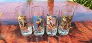 Coke Glasses x 4 Vintage Coca Cola