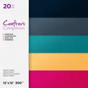 Crafter's Companion - Paisley Pearl 12" x 12" Pearlescent Paper Pads