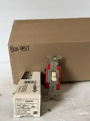Leviton Four Way Heavy Duty Toggle Switch Switch | 1224-2I Ivory