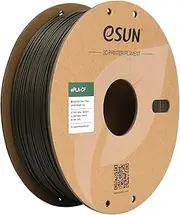 eSUN PLA Filament 1.75mm, ePLA-CF Carbon Fiber Filled PLA Filament Dimensional Accuracy +/- 0.03mm, 1KG Spool (2.2 LBS) 3D Printing Materials for FDM 3D Printers,Brown