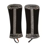 Polainas Largas Cafe De Gamuza Charras Horse Riding Chaps