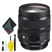 Sigma 24-70mm f/2.8 DG OS HSM Art Lens for Canon EF (Intl Model) Standard Kit