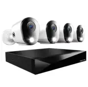 Night Owl 2-Way Audio 12 Channel 4 Camera 2K DVR Security System with 1TB Hard D