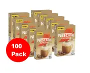 Nescafe Cappuccino Coffee Sachets 100 Pack