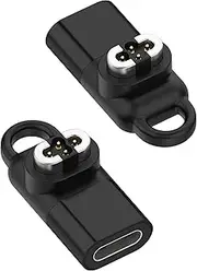 PALUMMA Magnetic Charger Cable for Open Swim Pro S710, Portable Type C Adaptors for SHOKZ Open Swim Pro Charging Accessories (2*Type C Adaptors)