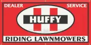 HUFFY RIDING LAWNMOWERS LAWN TRACTOR EQUIPMENT DEALER SALES SIGN REMAKE BANNER
