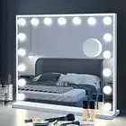 Simplus Makeup Mirror With Lights Hollywood Vanity LED Mirrors 17 Blubs 80x62cm