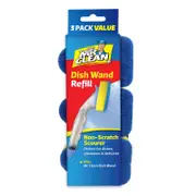 Mr Clean Dish Wand Non-Scratch Refill - 3 Pack