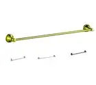 Clasico Single Towel Rail 600mm Chrome ,Matt Black , Brushed Gold ,Brushed Ni...