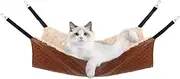 JOYELF Cat Hammock Bed Pet Cage Hammock, Hanging Soft Pet Bed for Kitten Ferret Puppy or Small Pet