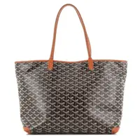 在飛比找momo購物網優惠-【GOYARD 高雅德】經典Artois MM滿版LOGO大