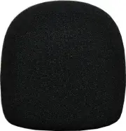 40mm Ball Microphone Cover Wind Sock Foam Cover Windsock Black