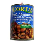 Cortas - Foul Medammas (Cooked Fava Beans) Ready to Serve 4x400gm