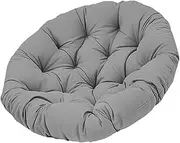 Fonowx Hammock Chair Cushion Outdoor Seat Cushion Swinging Chair Pad Multifunctional for Living Room, Grey