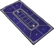 Hohopeti Roulette Mat Poker Tablecloth Card Playing Mat Mahjong Game Table Top Cover